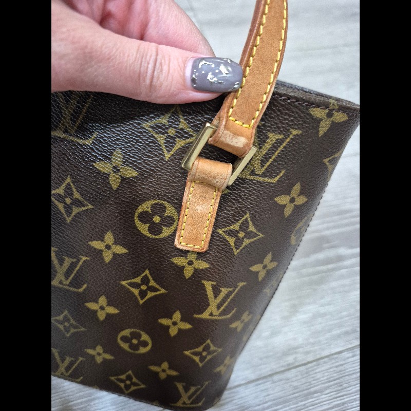 Lv 中古 vintage 薇薇安 小號 LV Monogram 托特包-3