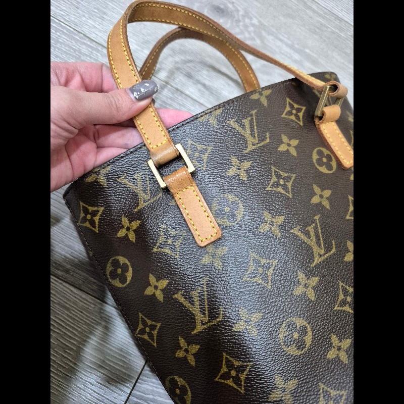 Lv 中古 vintage 薇薇安 小號 LV Monogram 托特包-12
