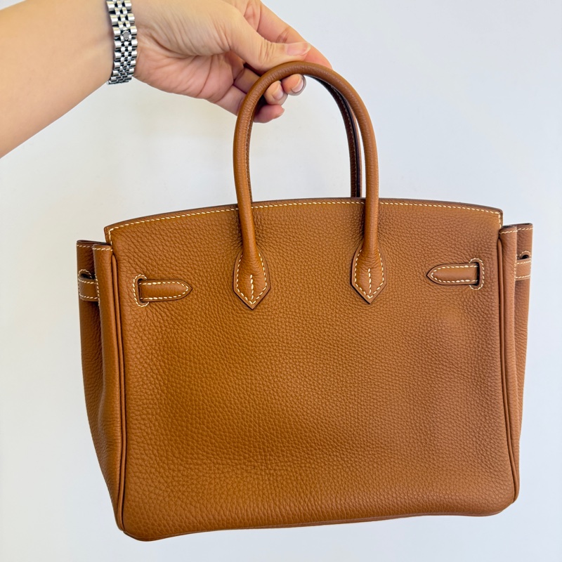 愛馬仕 / Hermes bk25 金棕銀扣 togo 框H 刻印 價格超香-3