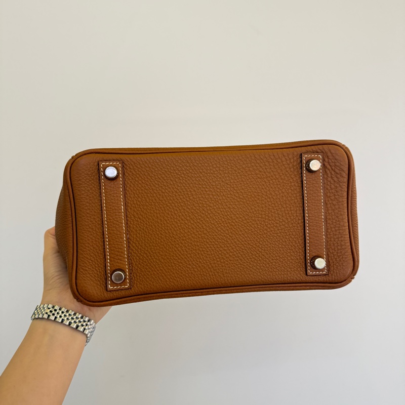 愛馬仕 / Hermes bk25 金棕銀扣 togo 框H 刻印 價格超香-5