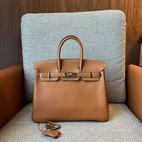 愛馬仕 / Hermes bk25 金棕銀扣 togo 框H 刻印 價格超香