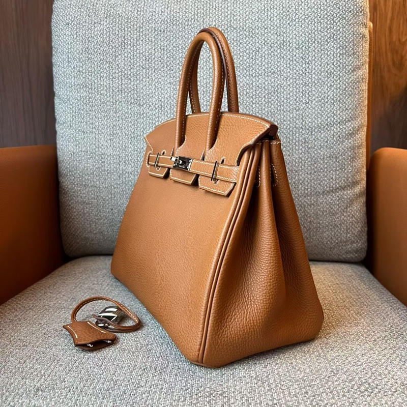 愛馬仕 / Hermes bk25 金棕銀扣 togo 框H 刻印 價格超香-3