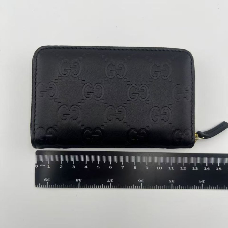 古馳 Signature 系列全拉鍊長款錢包-0