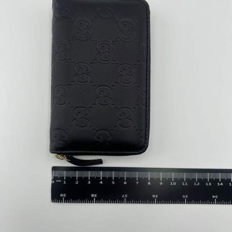 古馳 Signature 系列全拉鍊長款錢包-2