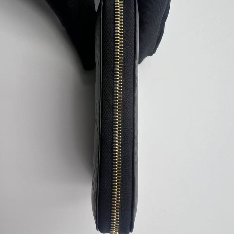 古馳 Signature 系列全拉鍊長款錢包-4
