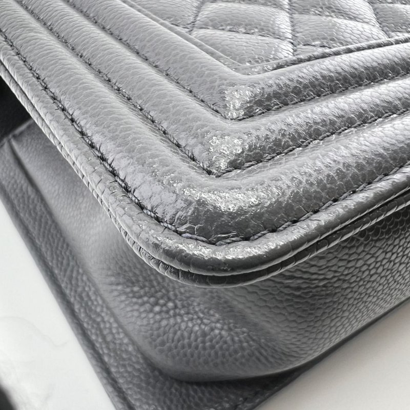 香奈兒 Le Boy 系列中號口蓋包-14