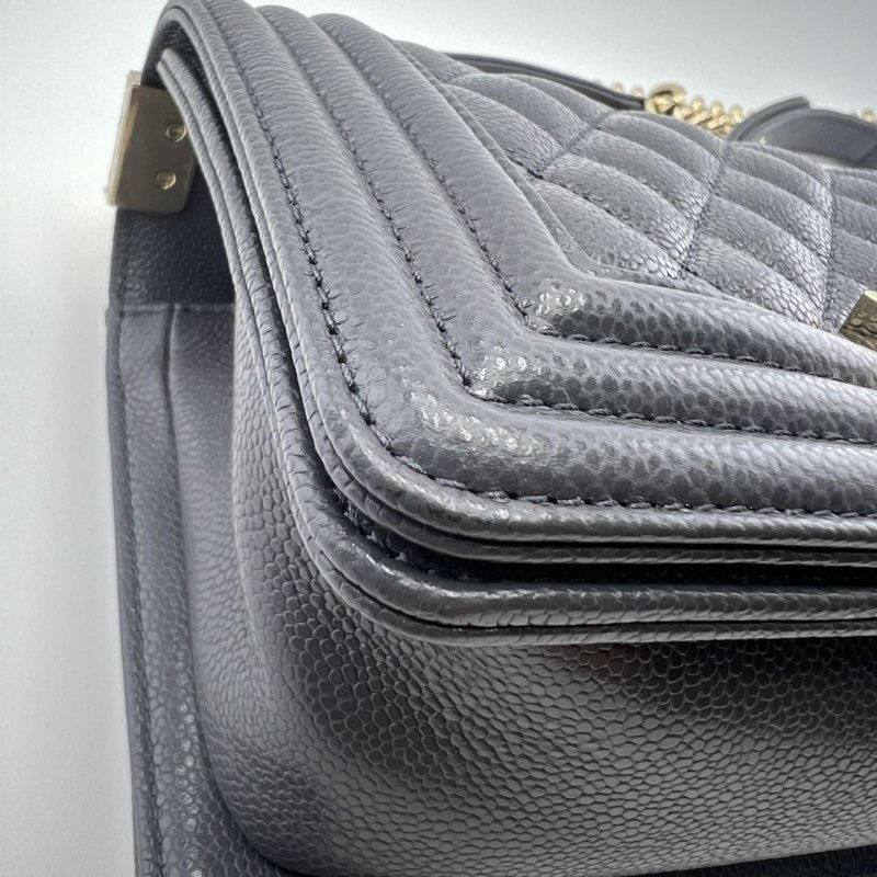 香奈兒 Le Boy 系列中號口蓋包-22