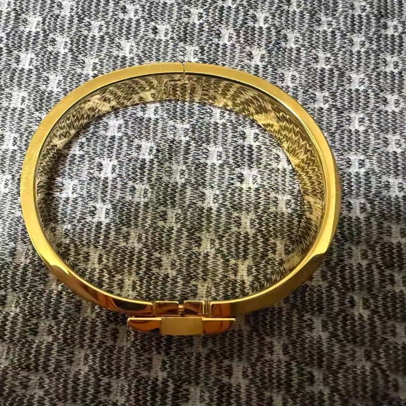 愛馬仕 Clic H 系列琺瑯手鐲-1