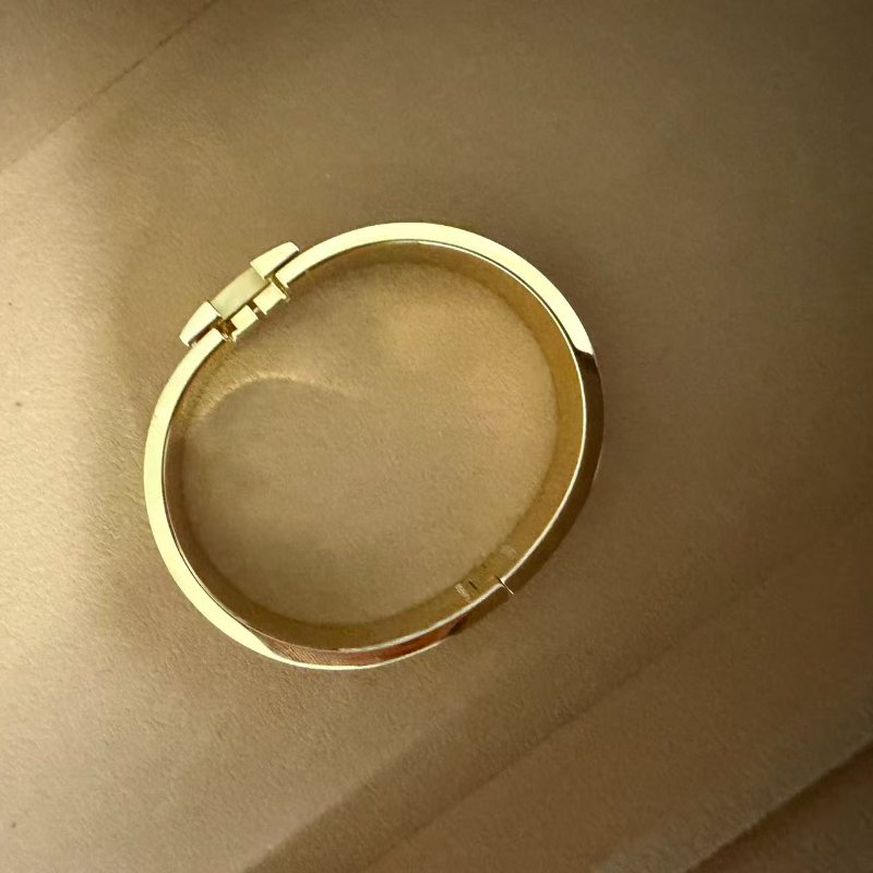 愛馬仕 Clic H 系列琺瑯手鐲-6