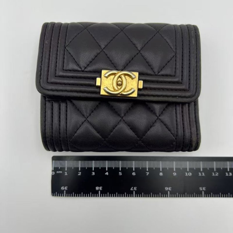 香奈兒 Le Boy 系列長款錢包-0