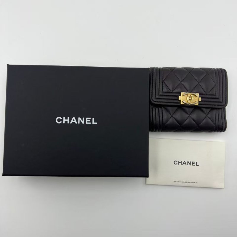 香奈兒 Le Boy 系列長款錢包-3