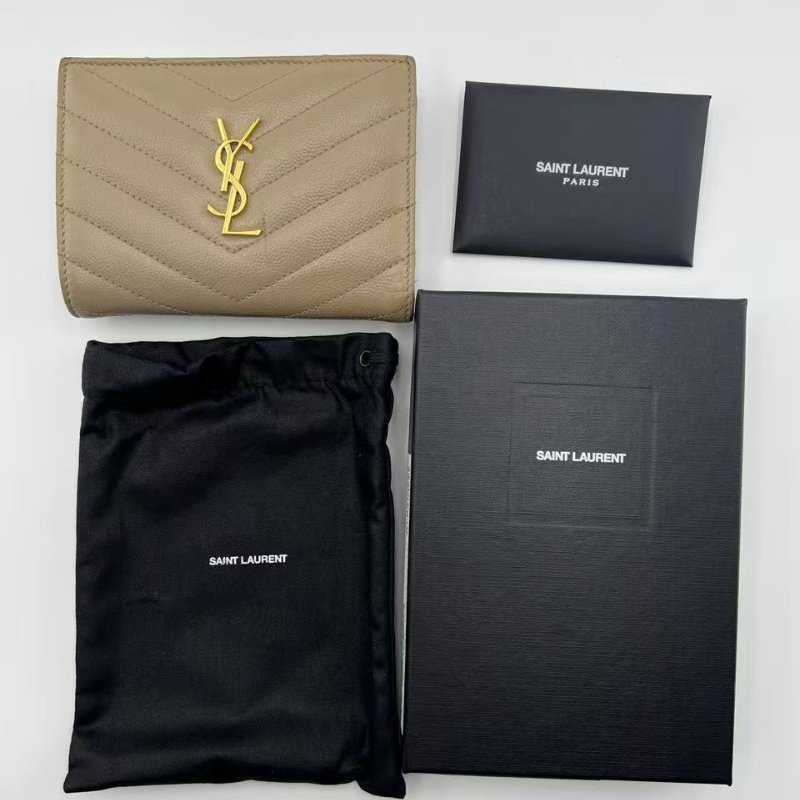 伊夫聖羅蘭 Monogram 系列短款錢包-16