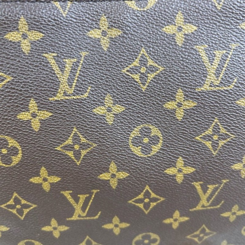 LV路易威登公文包郵差包 經典Monogram老花 棕色配色 皮質細膩 包型硬挺 容量大 日常通勤、出門都很實用。可手提可斜挎可單肩 百搭不挑人-12