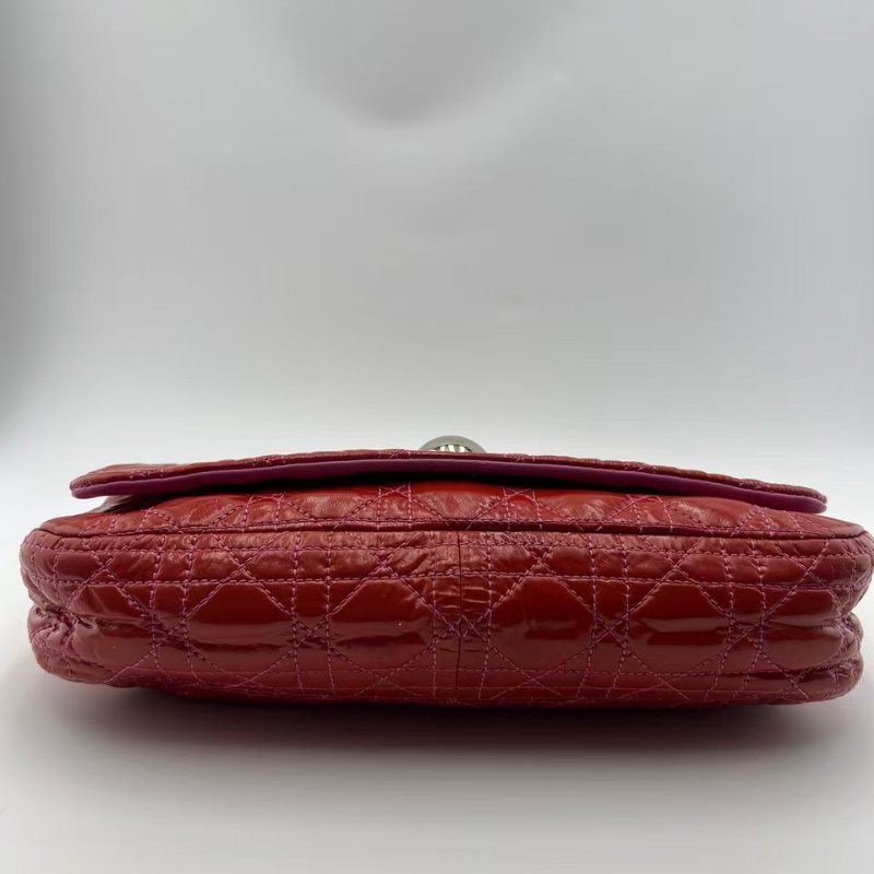 迪奧 Cannage 藤格紋圓筒包-2