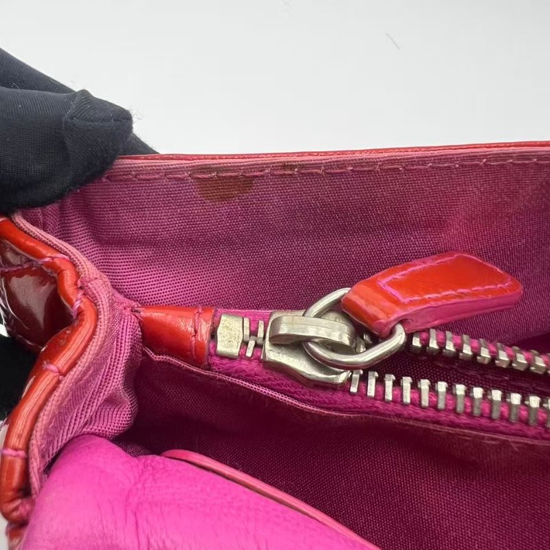 迪奧 Cannage 藤格紋圓筒包-15