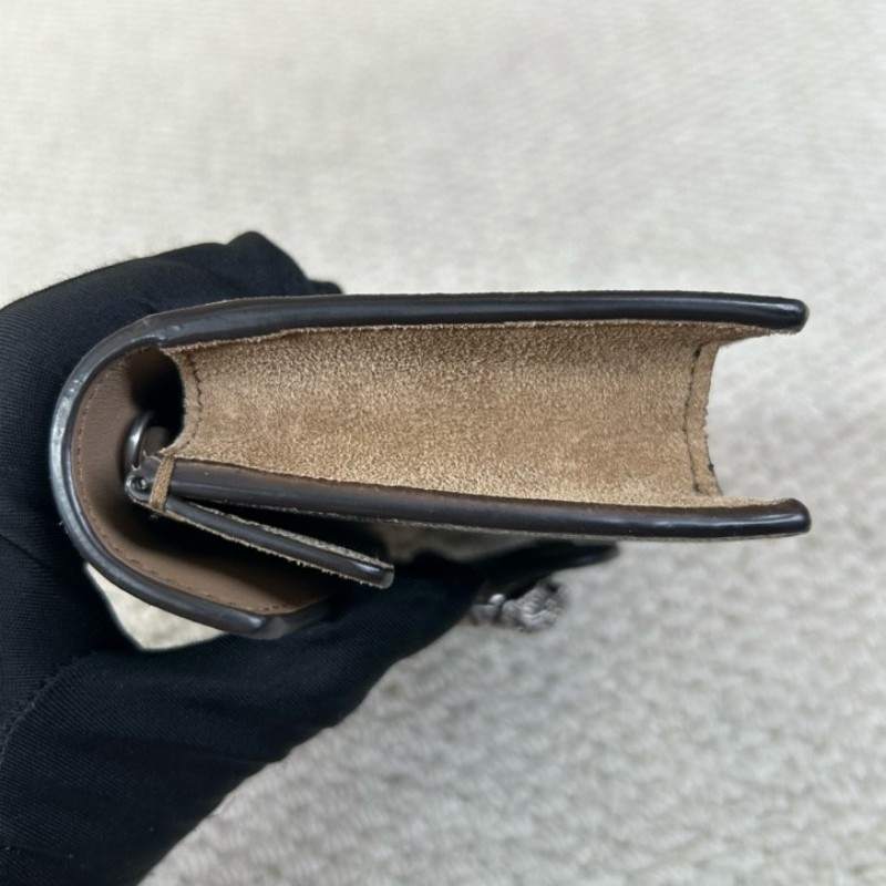 Gucci古馳Dionysus酒神mini鏈條包 經典老花配金屬鏈條肩帶 經典實用百搭 可單肩斜挎-16