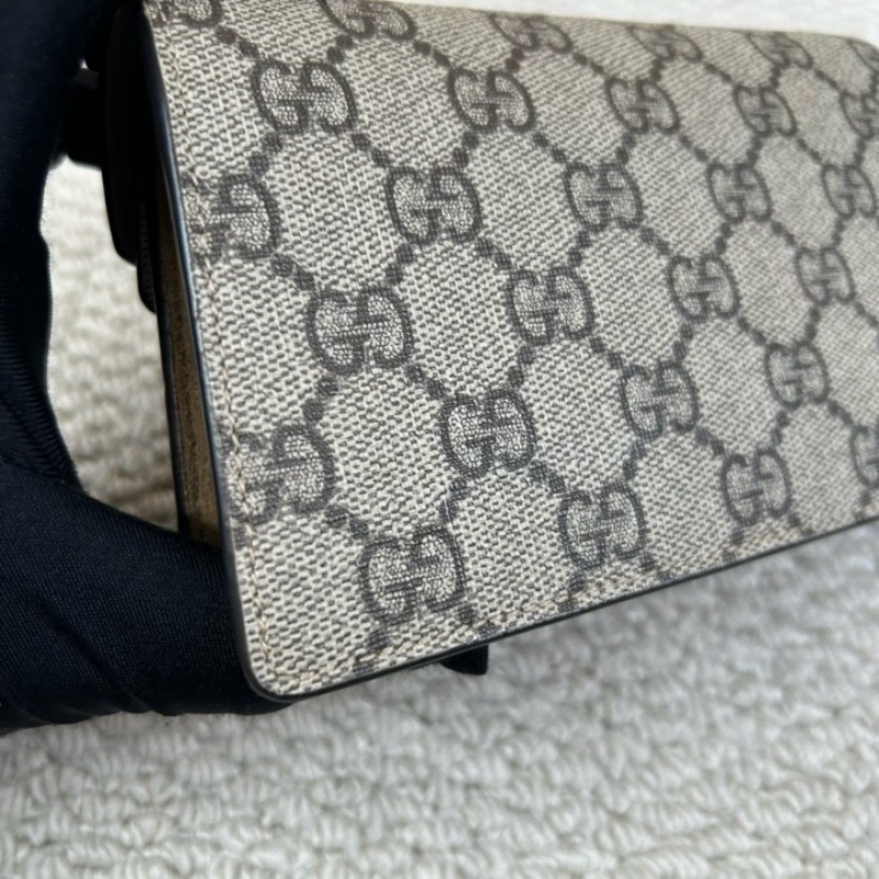 Gucci古馳Dionysus酒神mini鏈條包 經典老花配金屬鏈條肩帶 經典實用百搭 可單肩斜挎-18