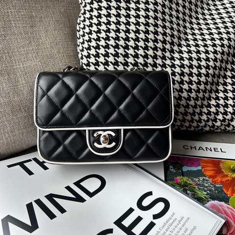 CHANEL 25P 限量熊貓方胖子