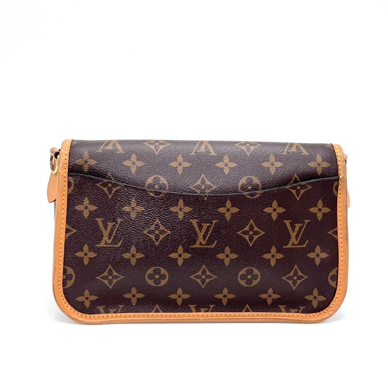 LV經典老花 Diane法棍芯片款25*15*9 98新配件塵袋購證-6