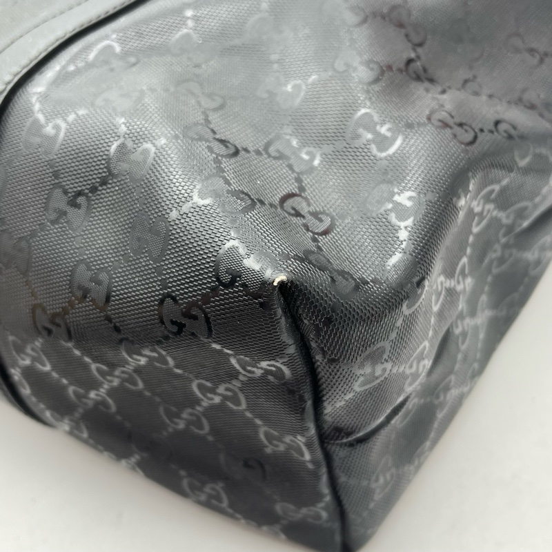 99新古馳/Gucci 黑色帆布 尺寸40x37-13