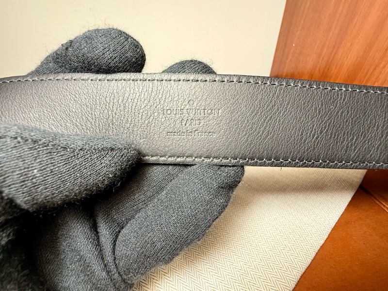 Lv 真鱷魚皮/皮帶(近全新)-3