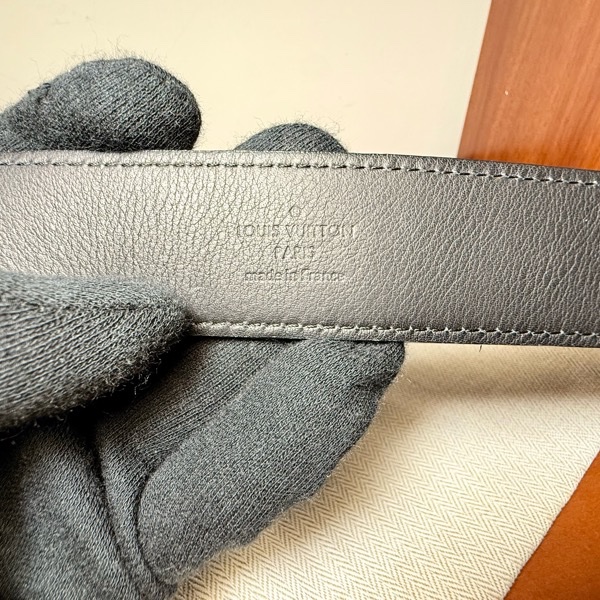 Lv 真鱷魚皮/皮帶(近全新)-10