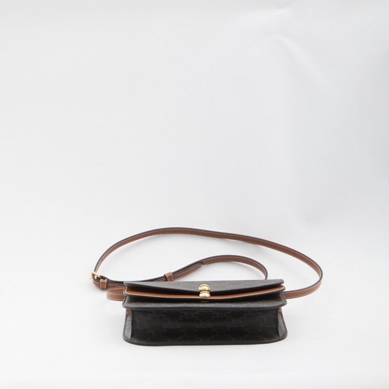 Celine 女士 翻蓋單肩包均碼碼20cm*5cm*14cm-4