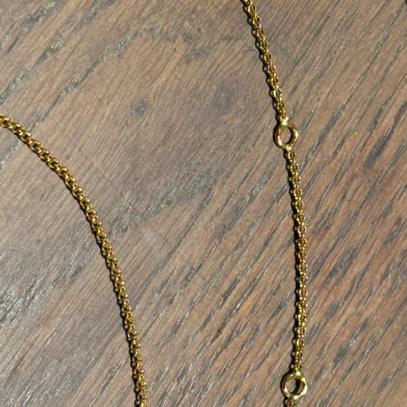 買耳環送項鍊🌙黃金持續漲📈非常值得買的香奈兒精緻工藝 1993年24k金 熔岩工藝系列-16