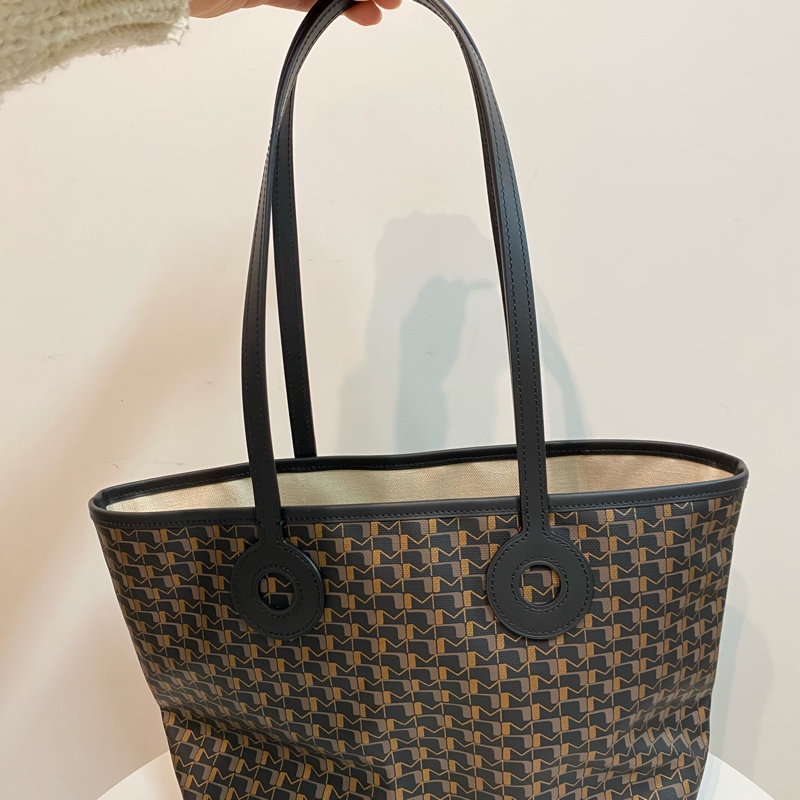 全新♥️莫奈moynat 黑金小號托特包-1
