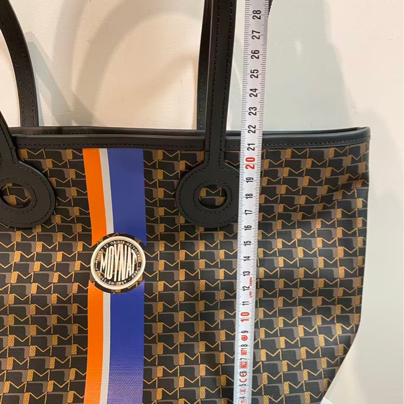 全新♥️莫奈moynat 黑金小號托特包-2