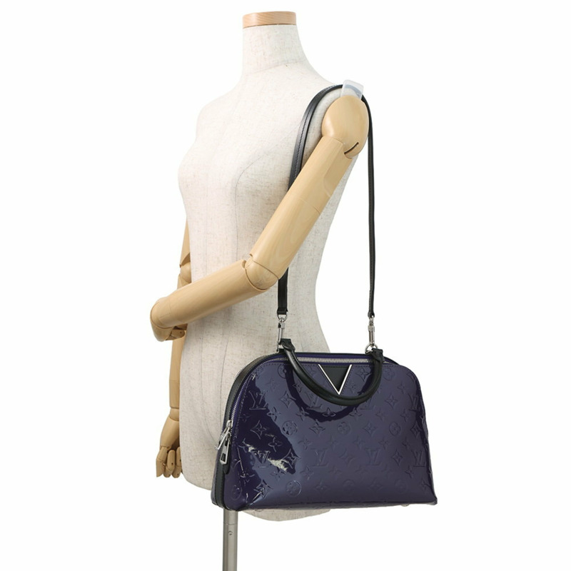 路易威登 Monogram Vernis Melrose 手提包 M42696 路易威登兩用肩包-4