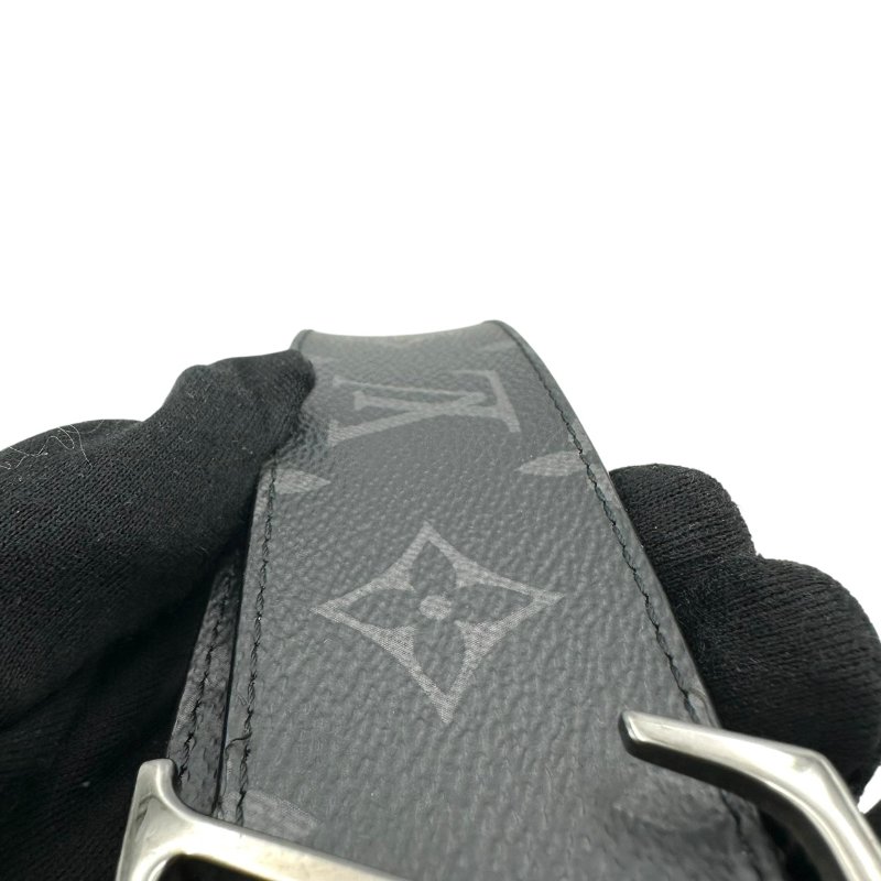 【美收精品】LV 黑色老花皮帶 C-128【隔月月中將轉賣至日本 上架期限30天】-2