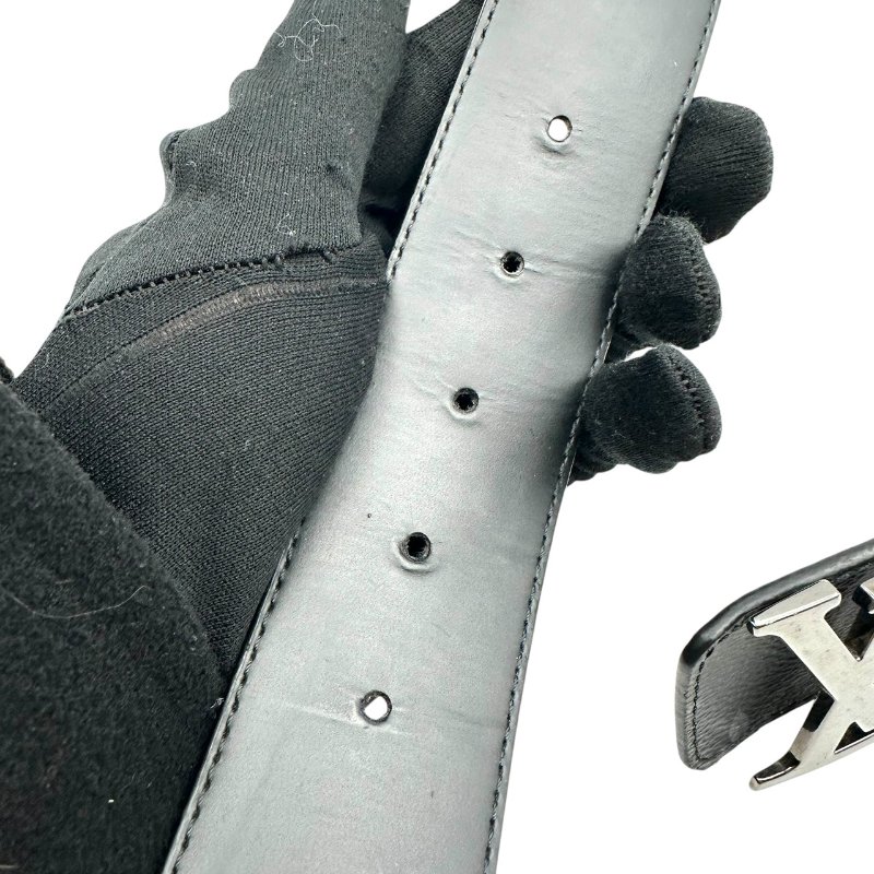 【美收精品】LV 黑色老花皮帶 C-128【隔月月中將轉賣至日本 上架期限30天】-3