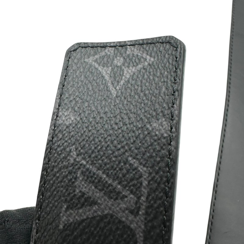 【美收精品】LV 黑色老花皮帶 C-128【隔月月中將轉賣至日本 上架期限30天】-6