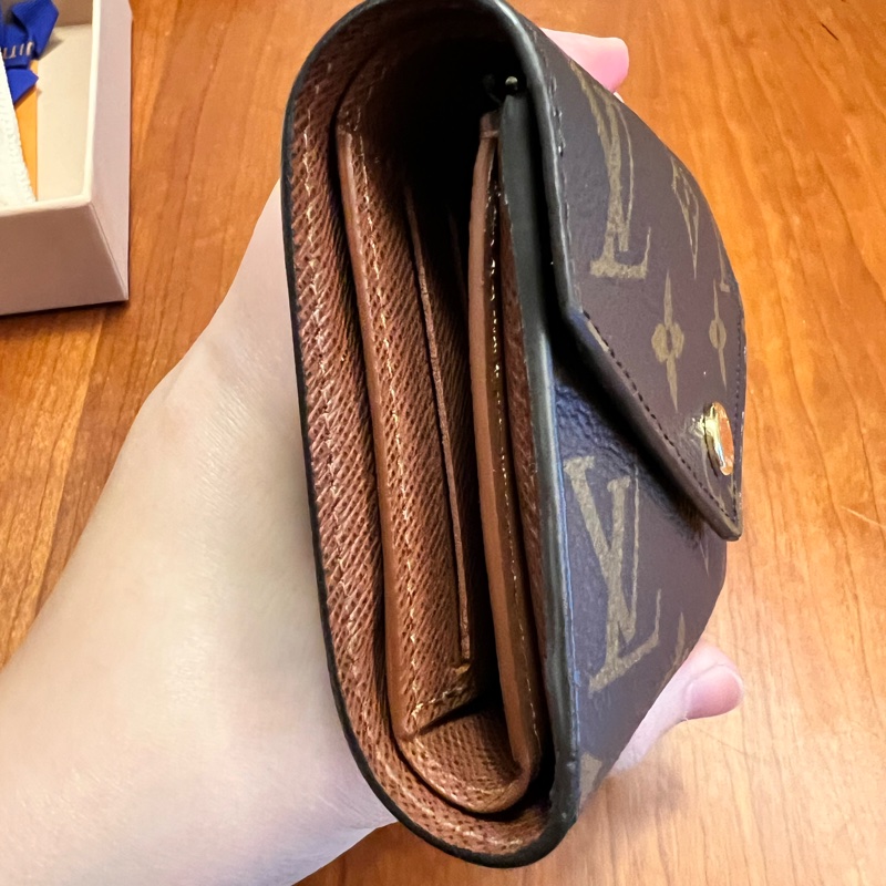 Louis Vuitton 三折信封老花短夾-3