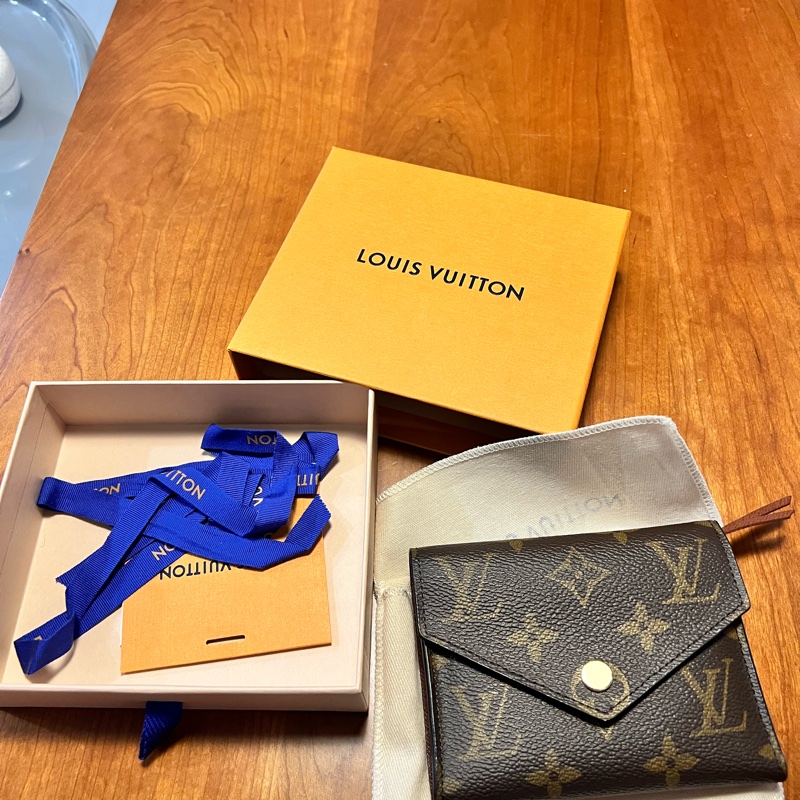 Louis Vuitton 三折信封老花短夾-13