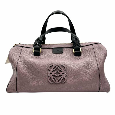 【美收精品】LOEWE 淡紫波士頓包 C-131【隔月月中將轉賣至日本 上架期限30天】