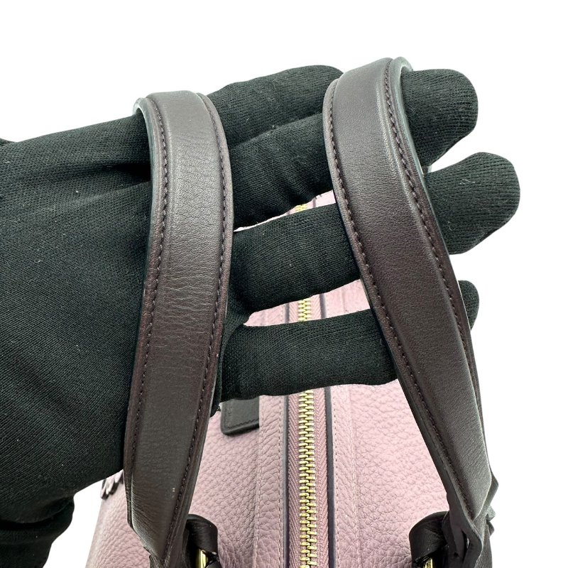 【美收精品】LOEWE 淡紫波士頓包 C-131【隔月月中將轉賣至日本 上架期限30天】-9