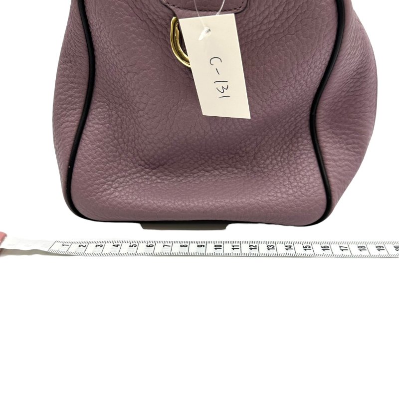 【美收精品】LOEWE 淡紫波士頓包 C-131【隔月月中將轉賣至日本 上架期限30天】-17