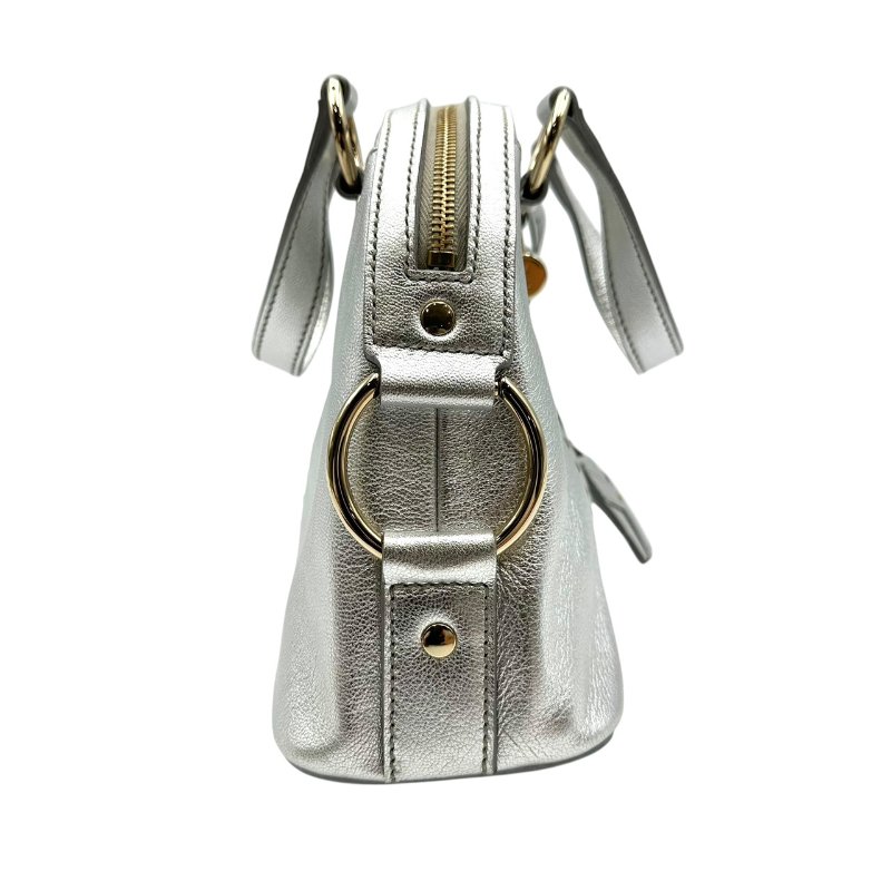 【美收精品】YSL 銀色手提包 C-132【隔月月中將轉賣至日本 上架期限30天】-2