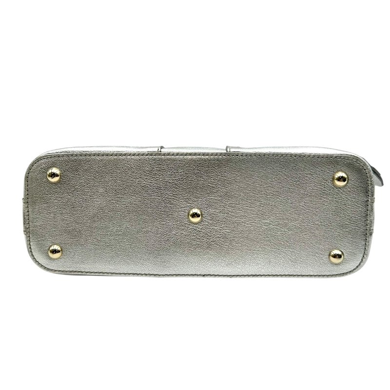 【美收精品】YSL 銀色手提包 C-132【隔月月中將轉賣至日本 上架期限30天】-4