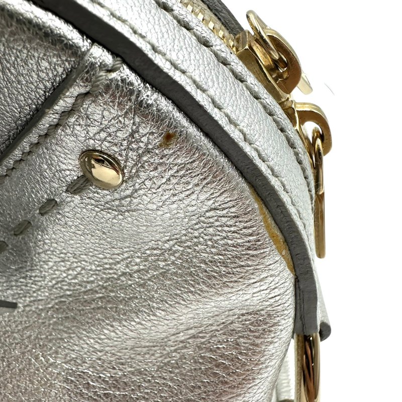 【美收精品】YSL 銀色手提包 C-132【隔月月中將轉賣至日本 上架期限30天】-6