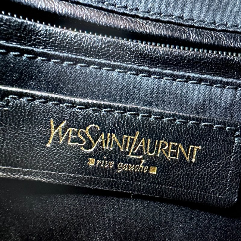 【美收精品】YSL 銀色手提包 C-132【隔月月中將轉賣至日本 上架期限30天】-9