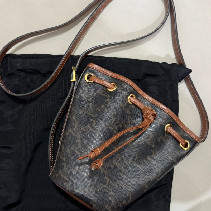 Celine 老花經典mini水桶包-1