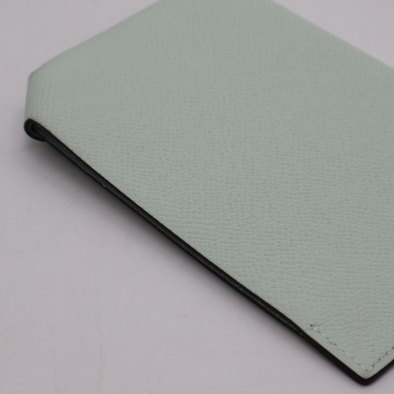 HERMES Tarmac 護照夾 - 新薄荷綠 W-6