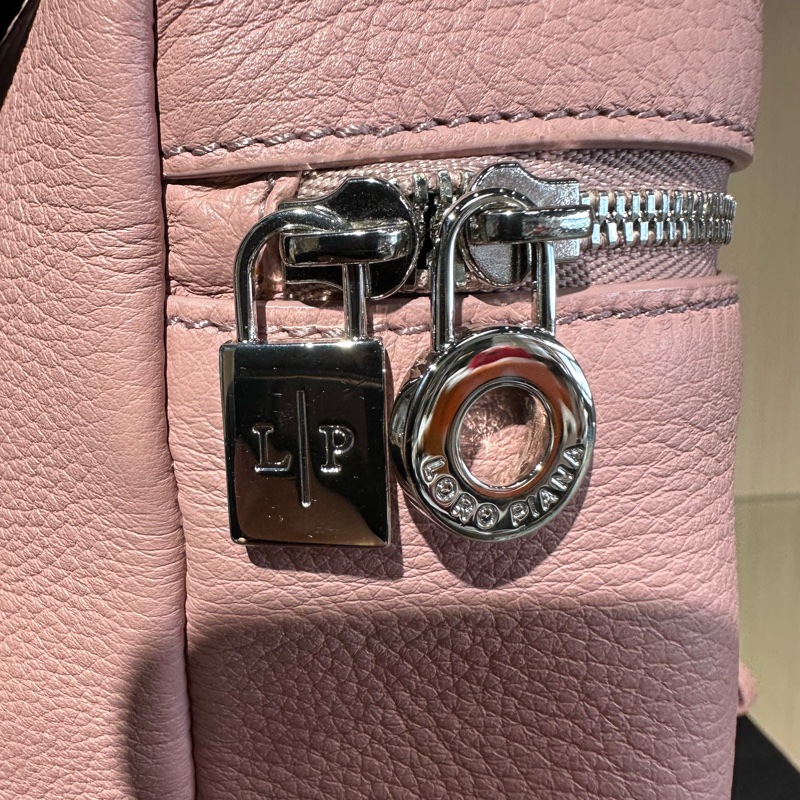 Loro Piana ExtraPocket L23.5 牛皮 豆腐包 雙肩包 小號 粉色-5