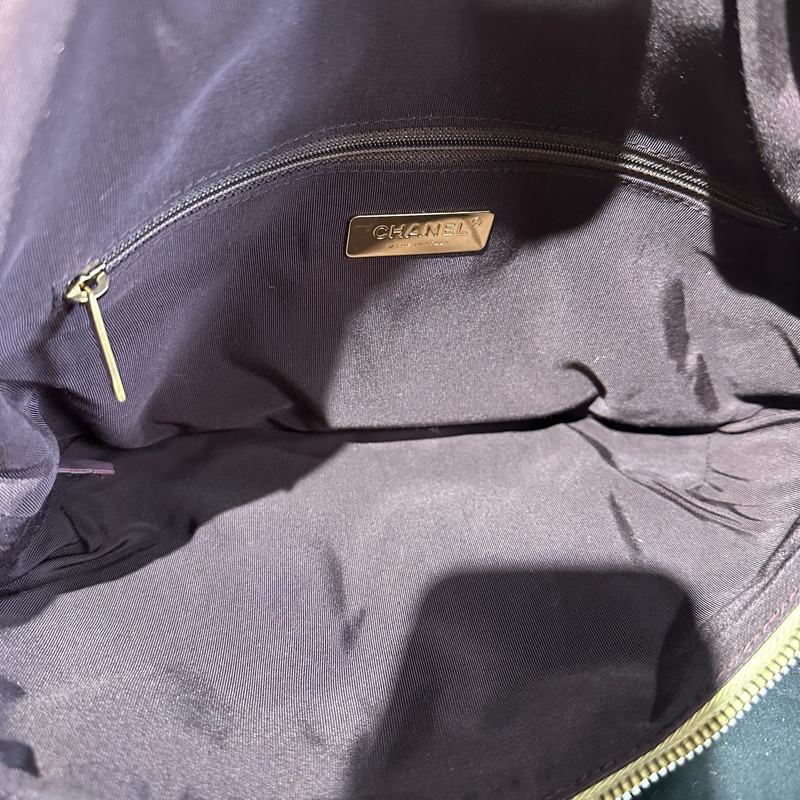 Chanel香奈儿 埃及系列 金色涂鸦 腰包-7