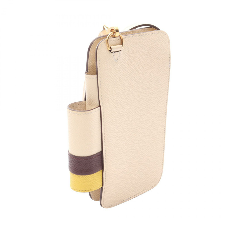 愛馬仕 Way 手機殼 Nata Rouge iPhone 手機殼 手機及智慧型手機配件 愛普生 愛普生 米色 黃色 棕色-1