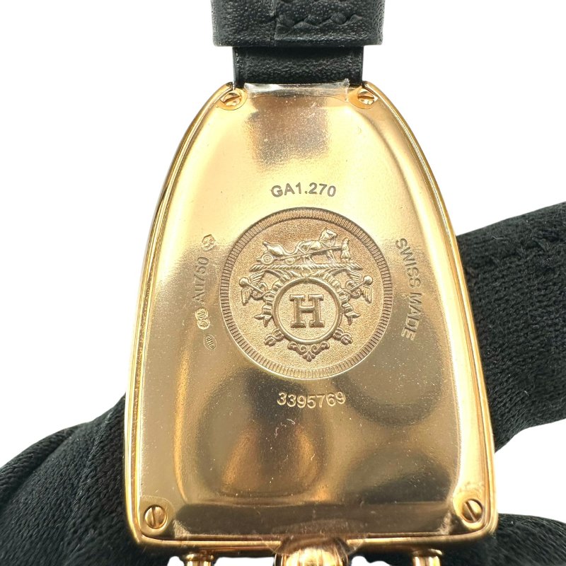 【美收精品】HERMES Galop d'Hermès18K玫瑰金腕錶 X刻 C-136【隔月月中將轉賣至日本 上架期限30天】-4