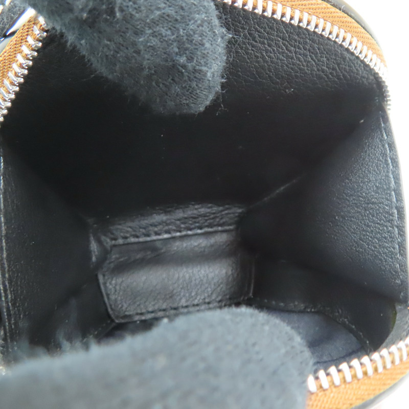 棕色牛皮 貝殼 拉鍊 零錢包 111.10.161【LOEWE 羅威】 111.10.161-4